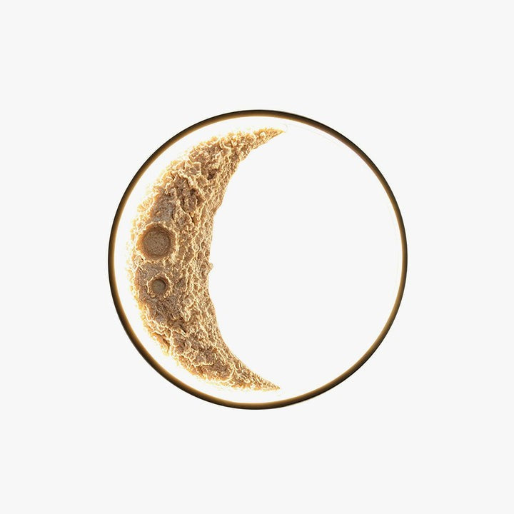 3D Moon Wall Light