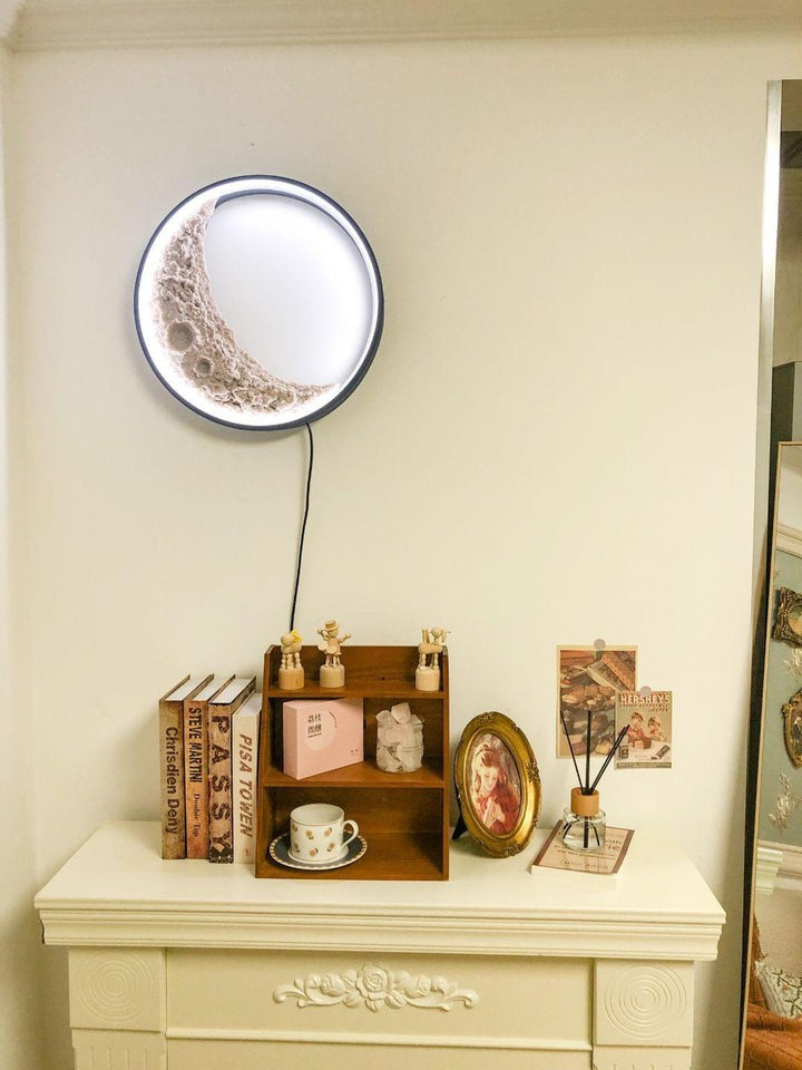 3D Moon Wall Light