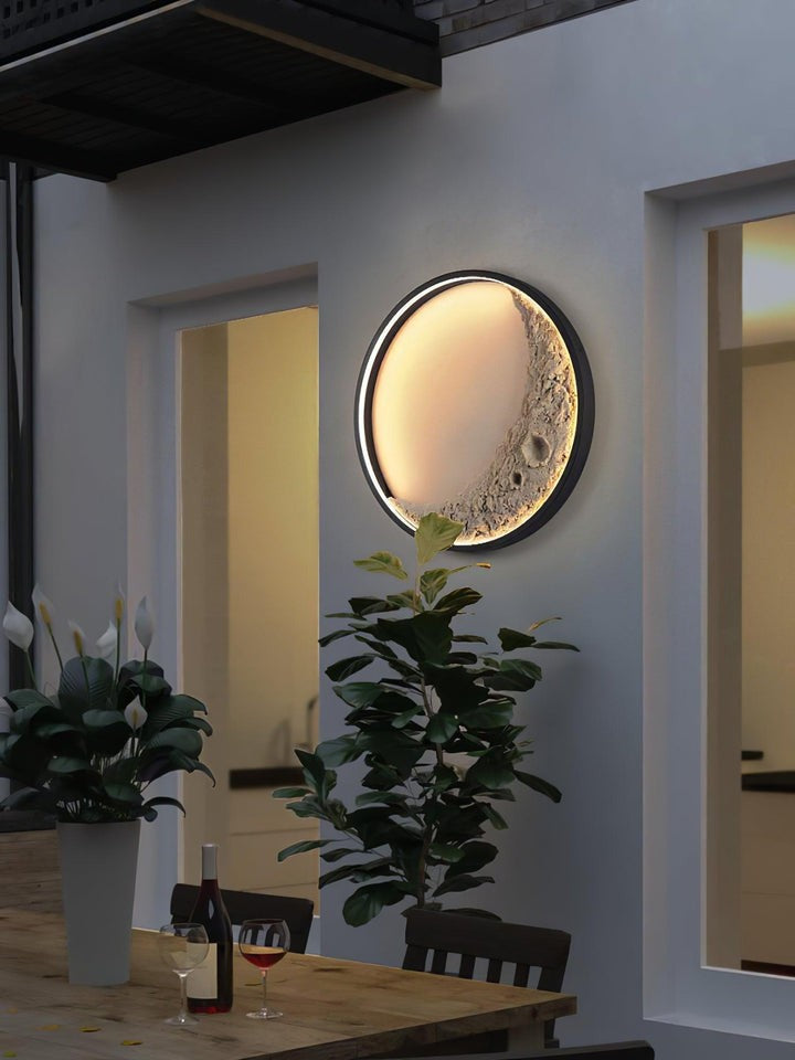 3D Moon Wall Light