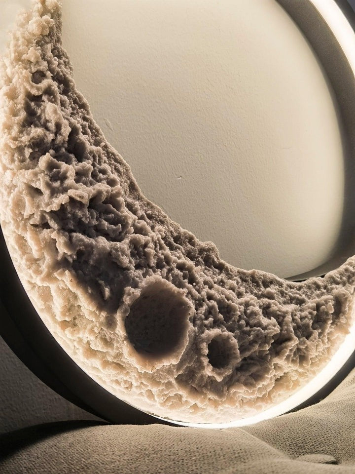 3D Moon Wall Light