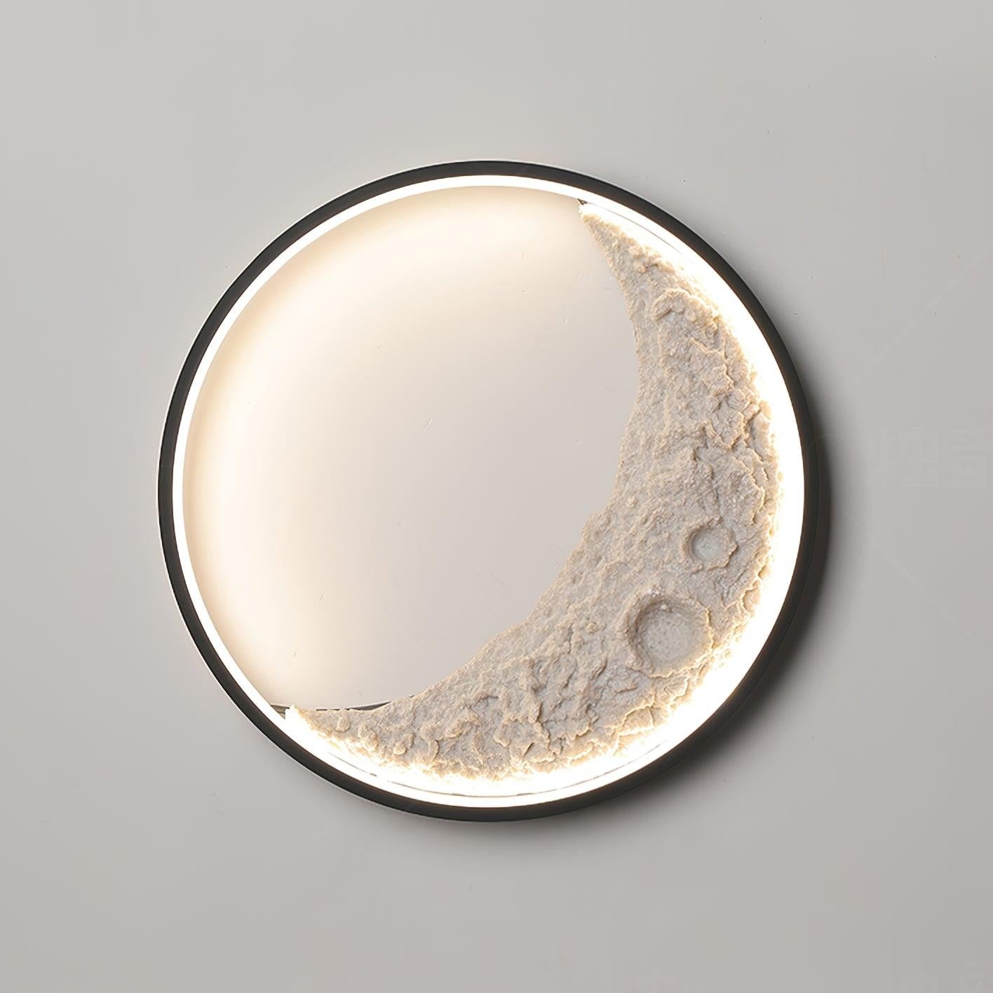 3D Moon Wall Light