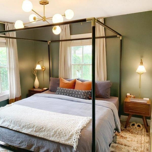 6-Light Staggered Glass Orb Chandelier