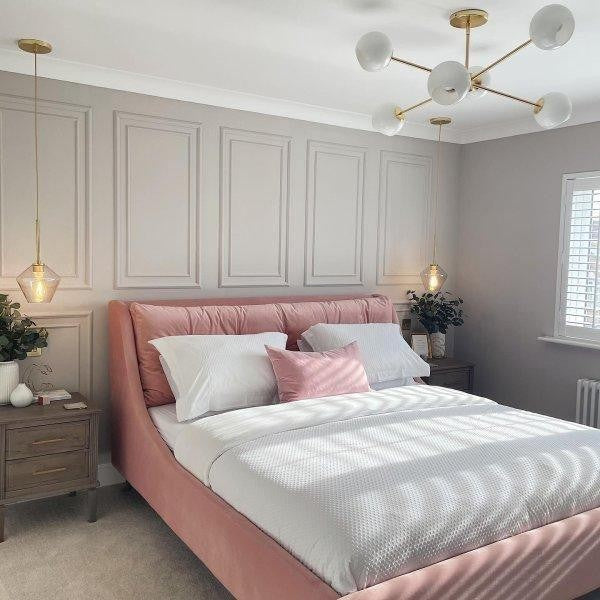 6-Light Staggered Glass Orb Chandelier