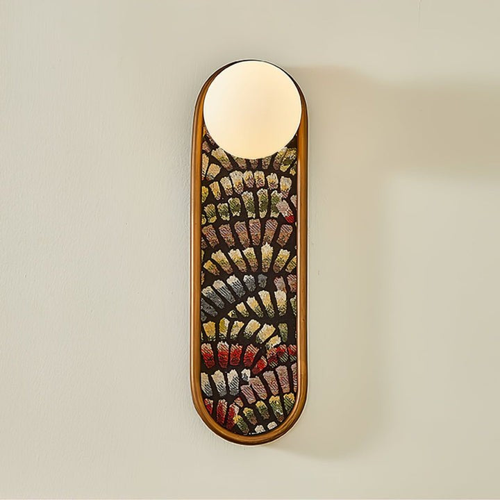 Colorful Mosaic LED Wall Sconce