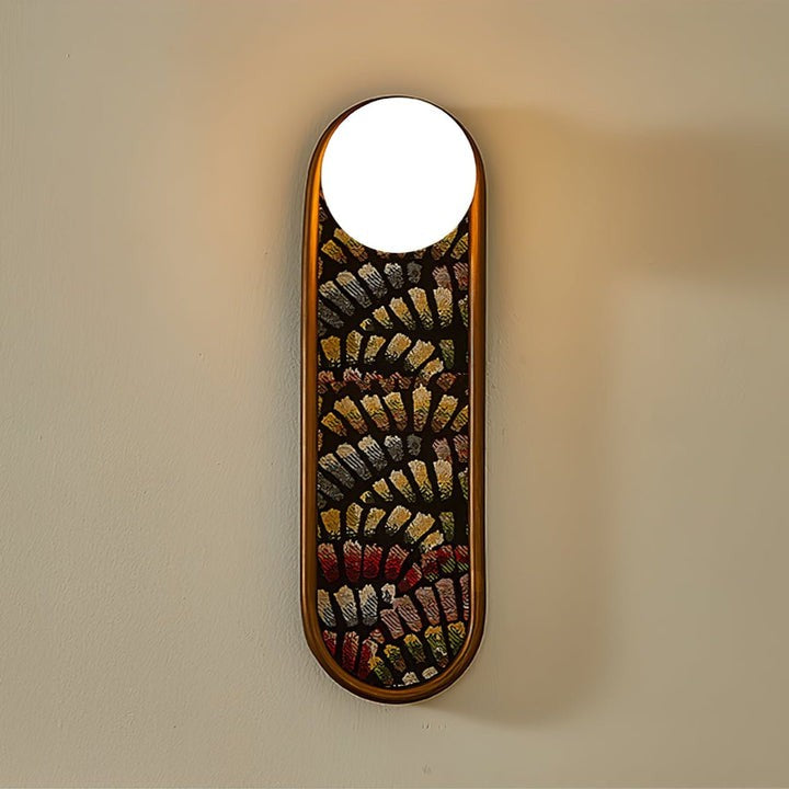 Colorful Mosaic LED Wall Sconce