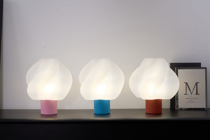 Colorful Swirl LED Table Lamp