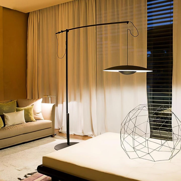 Adjustable Aluminum LED Directional Floor Lamp