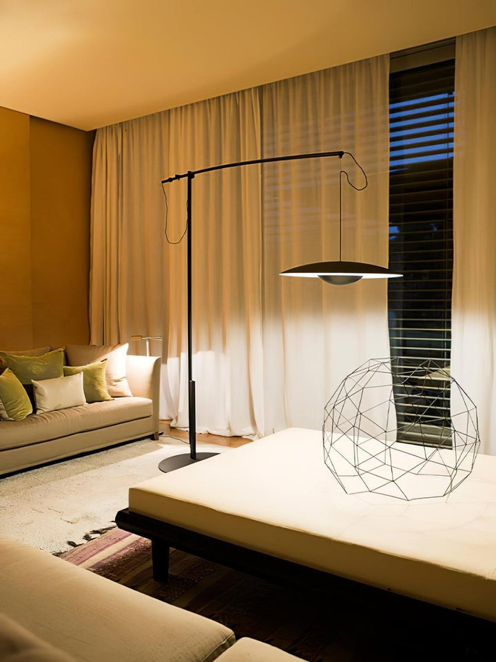 Adjustable Aluminum LED Directional Floor Lamp
