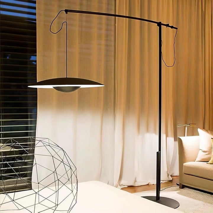 Adjustable Aluminum LED Directional Floor Lamp
