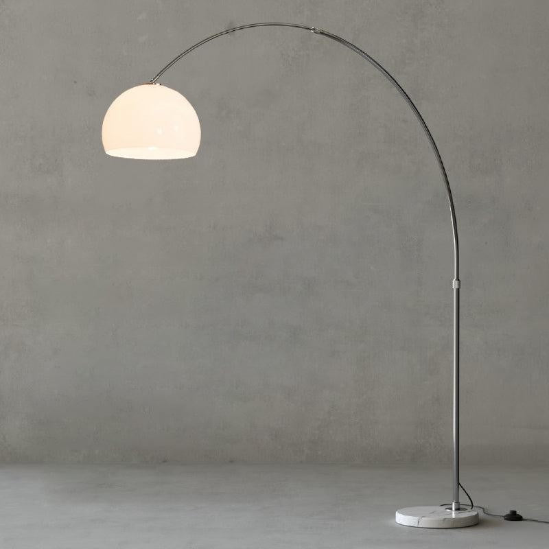 Adjustable Arched Marble LED Floor Lamp