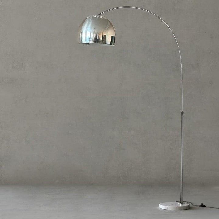 Adjustable Arched Marble LED Floor Lamp