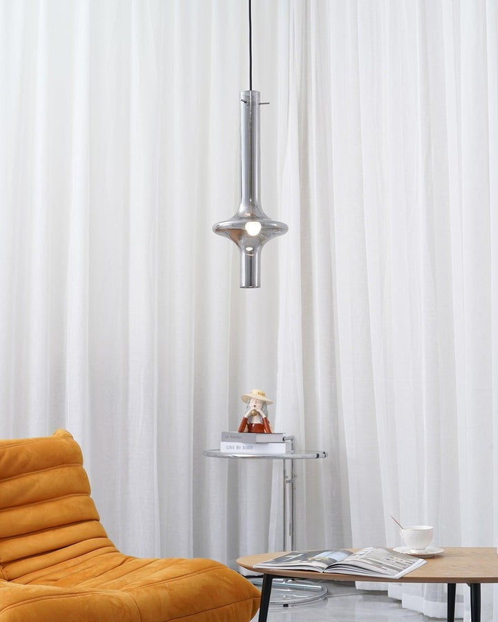 Adjustable Borosilicate Glass LED Suspension Lamp