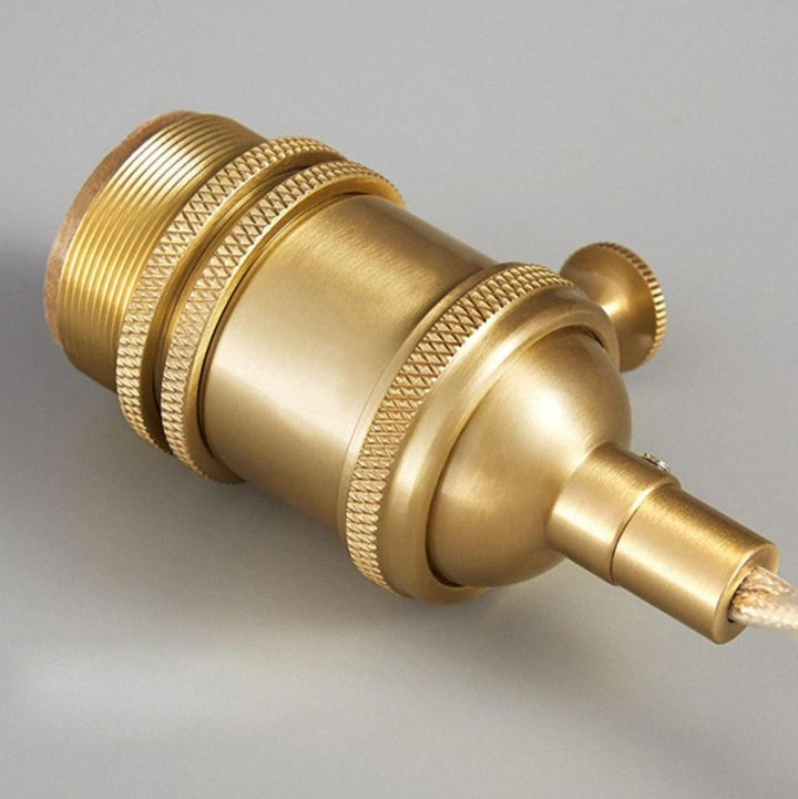 Adjustable Clear Glass Farmhouse Pendant Light