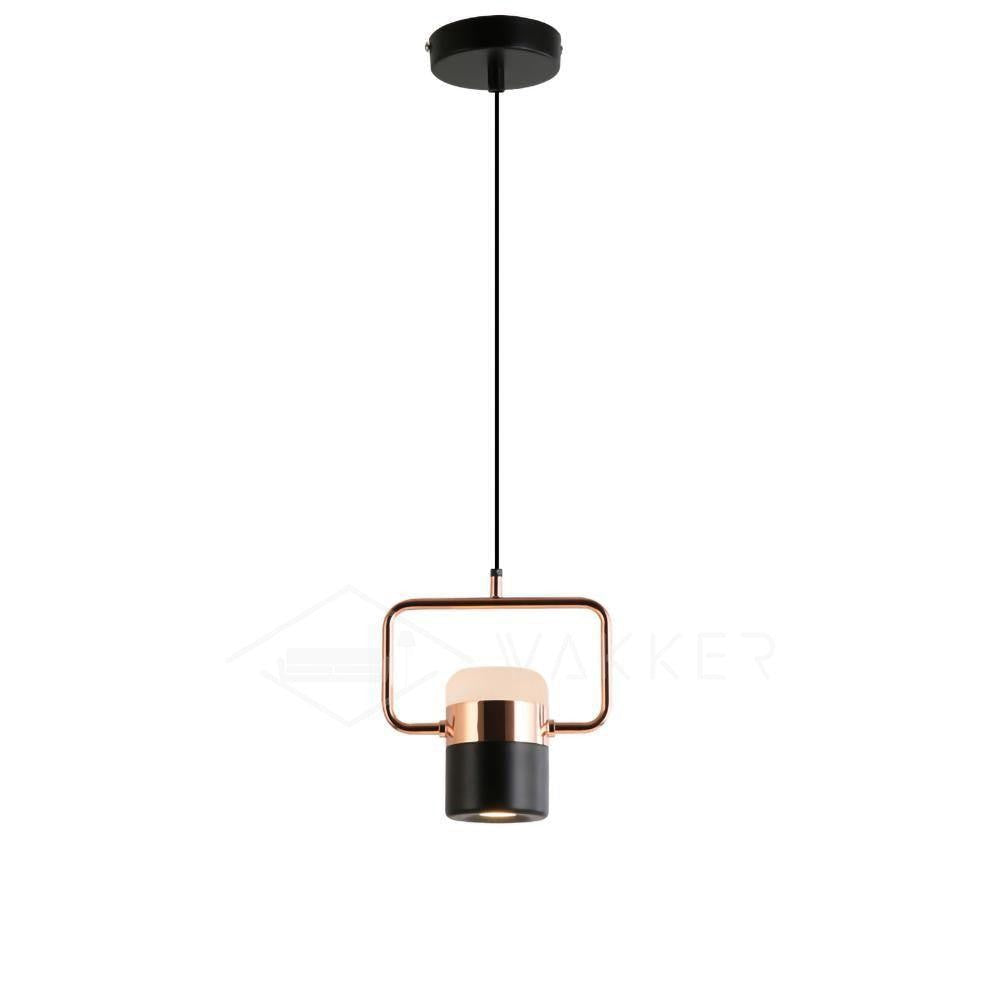 Adjustable Frosted Glass Pendant Ceiling Light