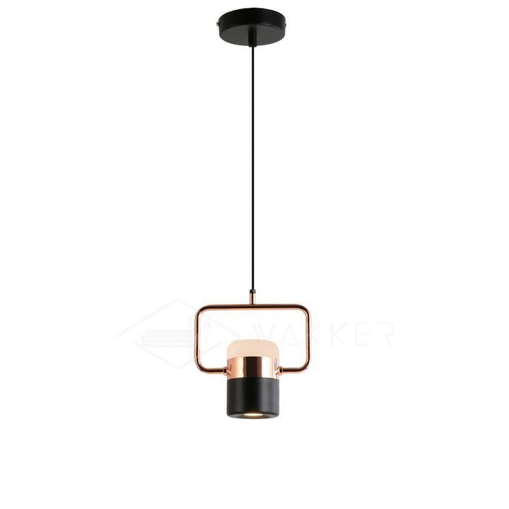 Adjustable Frosted Glass Pendant Ceiling Light