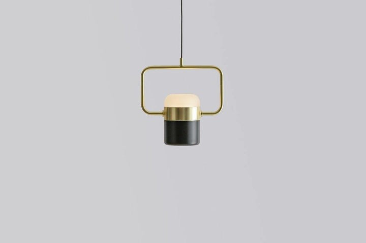 Adjustable Frosted Glass Pendant Ceiling Light