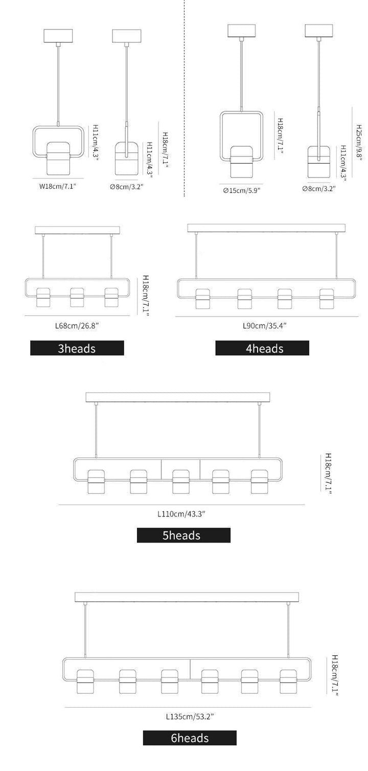 Adjustable Frosted Glass Pendant Ceiling Light