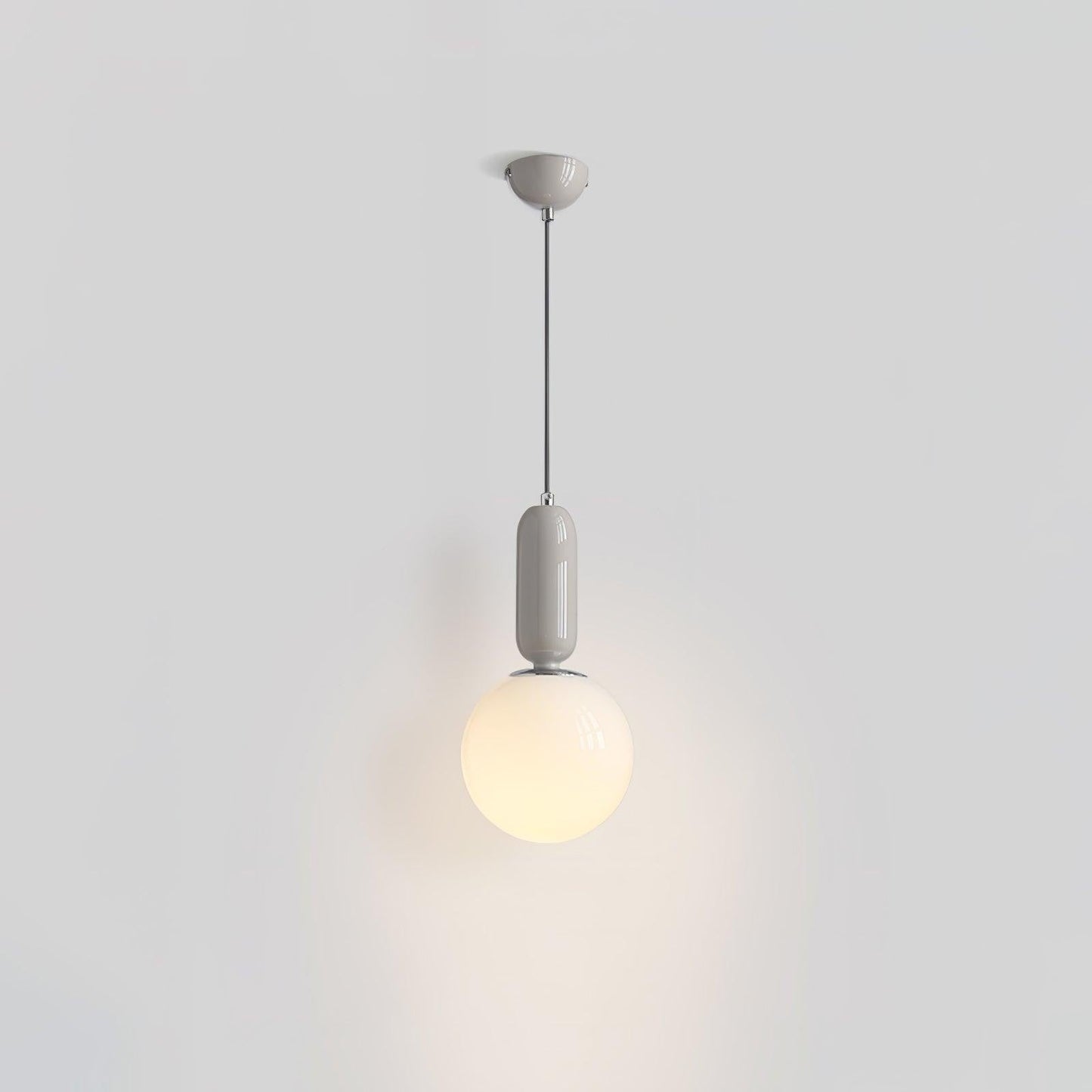 Adjustable Glass Globe Pendant Light for Modern Interiors