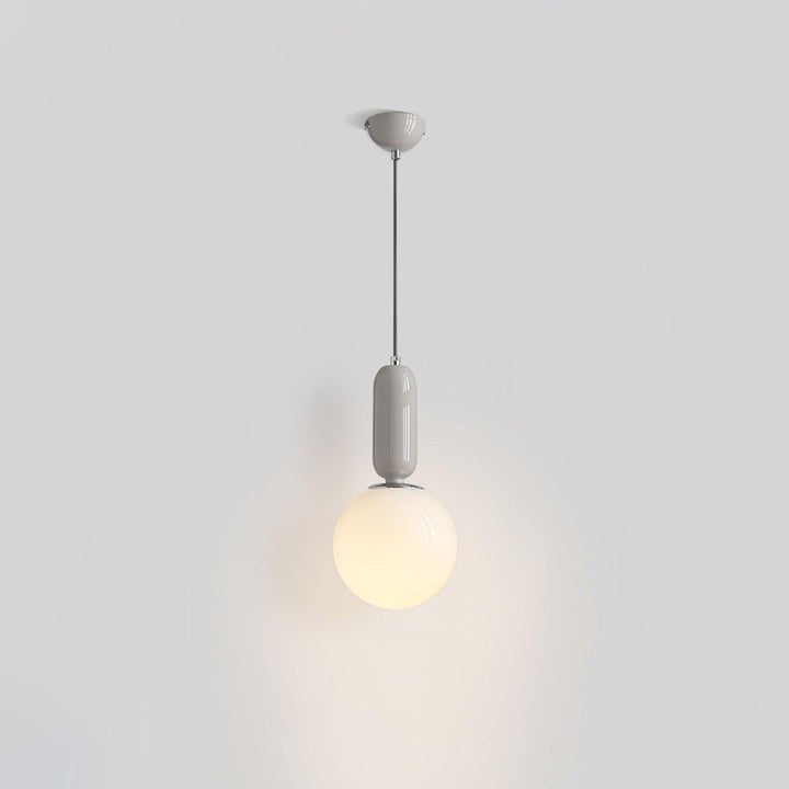 Adjustable Glass Globe Pendant Light for Modern Interiors