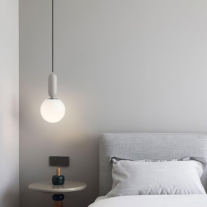 Adjustable Glass Globe Pendant Light for Modern Interiors