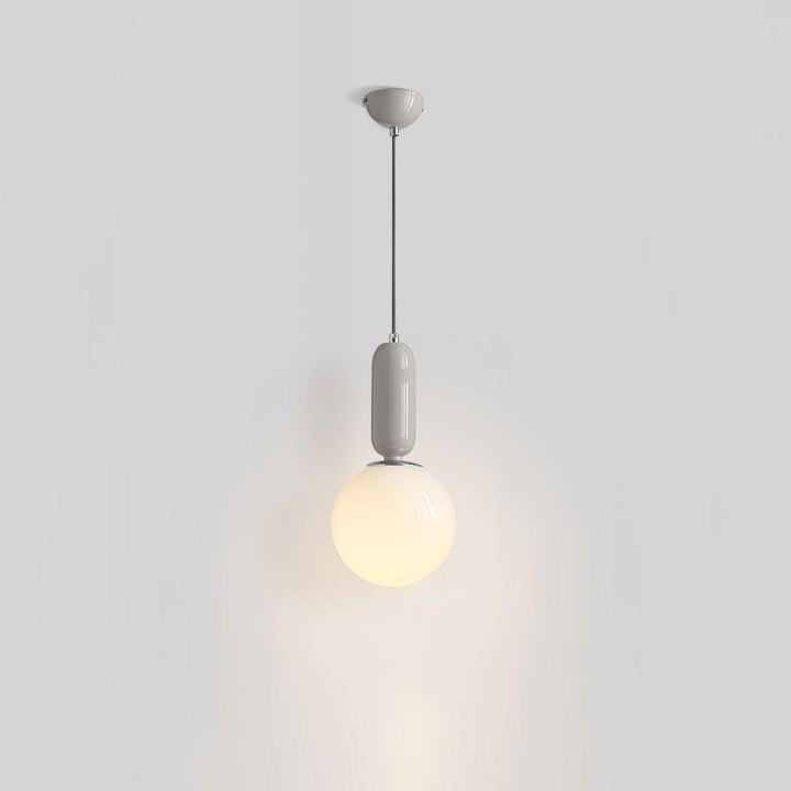 Adjustable Glass Globe Pendant Light for Modern Interiors