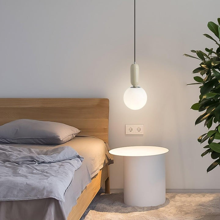 Adjustable Glass Globe Pendant Light for Modern Interiors