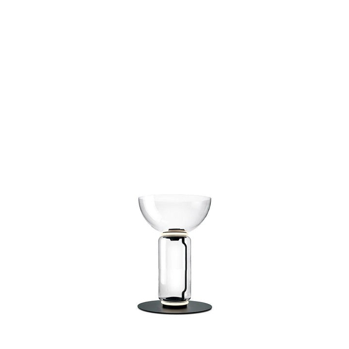 Adjustable Hand-Blown Glass LED Floor Lamp