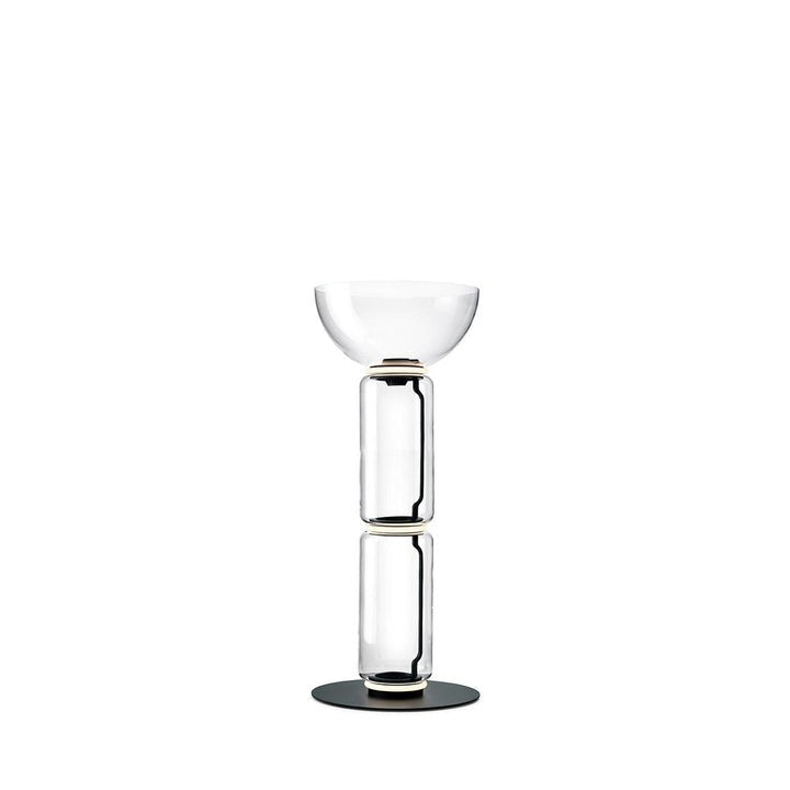 Adjustable Hand-Blown Glass LED Floor Lamp