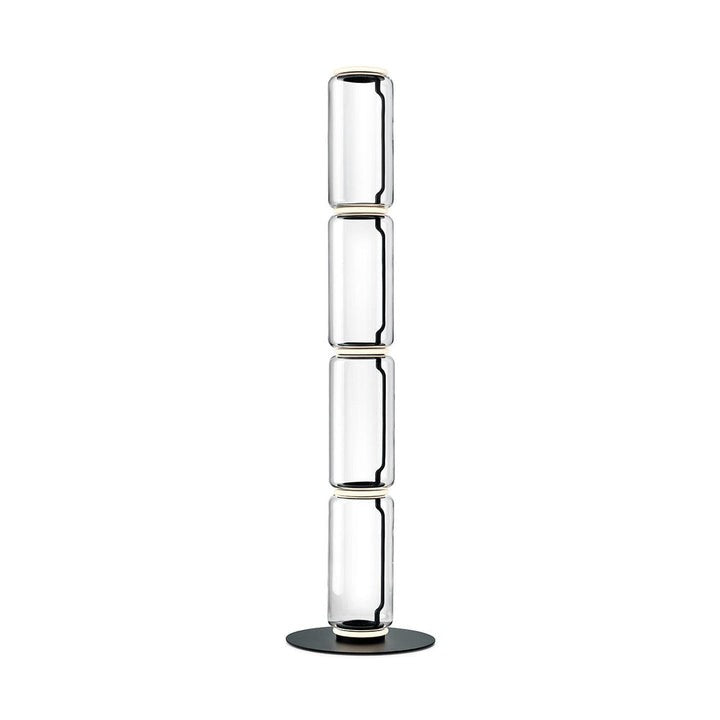 Adjustable Hand-Blown Glass LED Floor Lamp