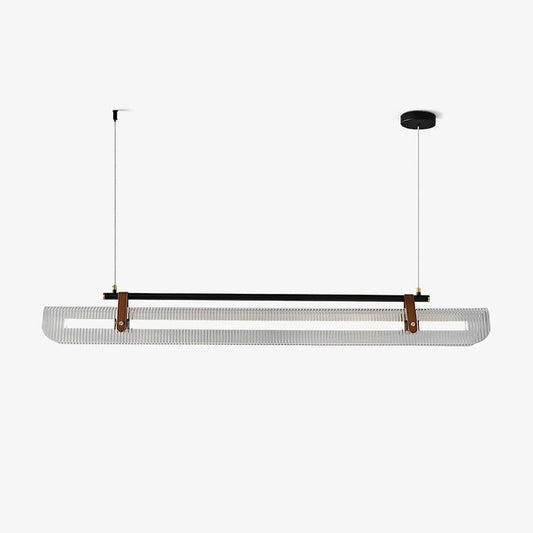 Adjustable LED Acrylic Linear Chandelier Pendant Light