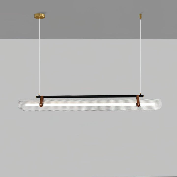 Adjustable LED Acrylic Linear Chandelier Pendant Light