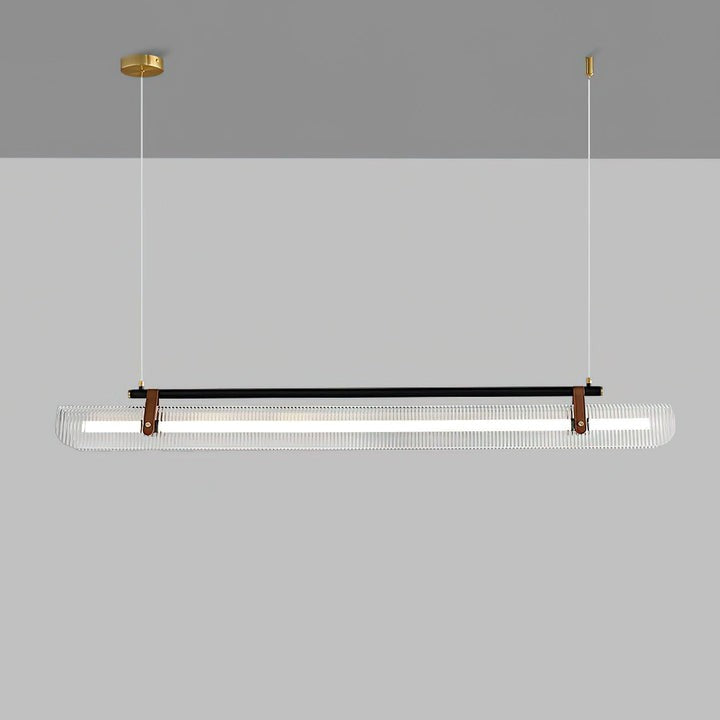 Adjustable LED Acrylic Linear Chandelier Pendant Light