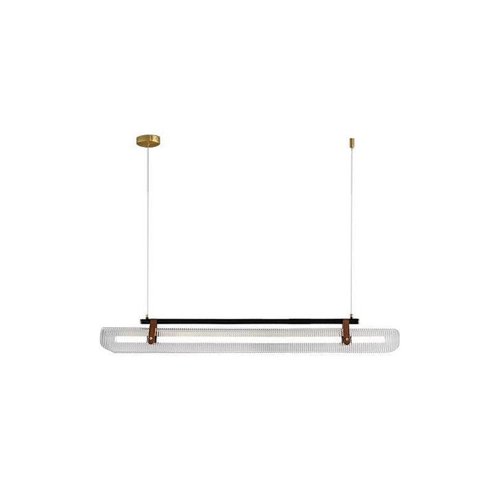Adjustable LED Acrylic Linear Chandelier Pendant Light