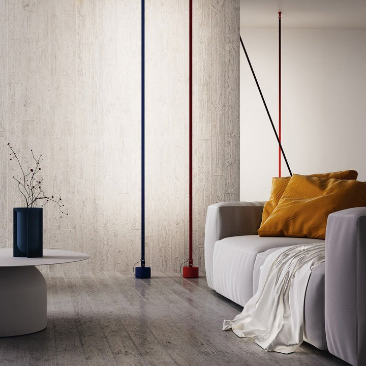 Adjustable LED Floor Lamp with Flexible Light Strip