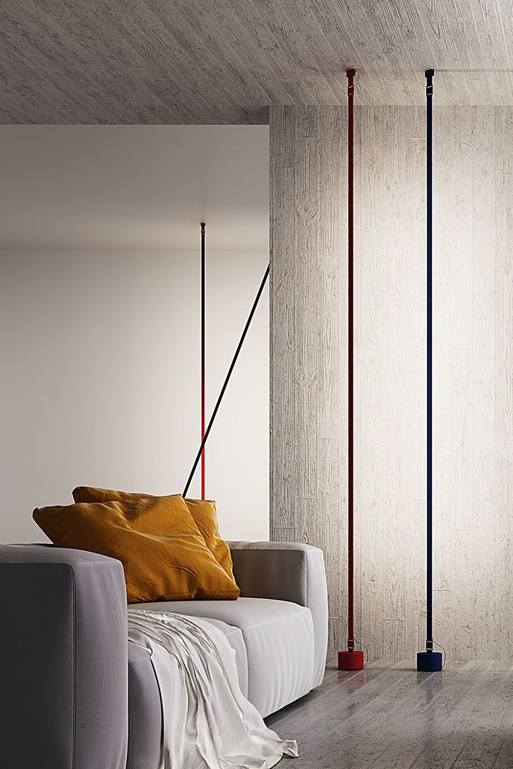 Adjustable LED Floor Lamp with Flexible Light Strip