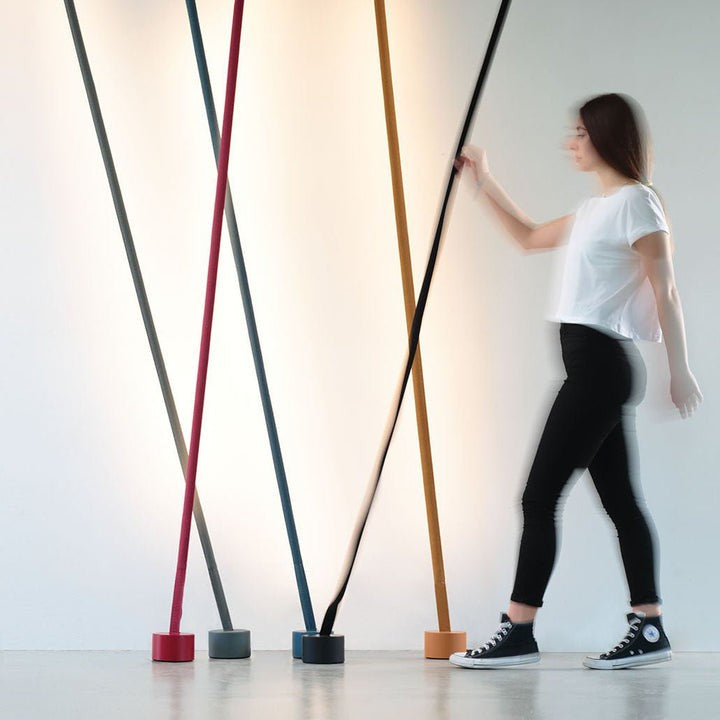 Adjustable LED Floor Lamp with Flexible Light Strip