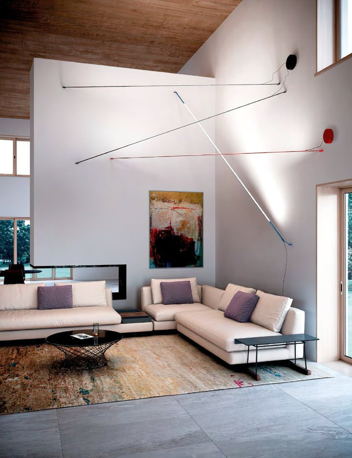 Adjustable LED Floor Lamp with Flexible Light Strip
