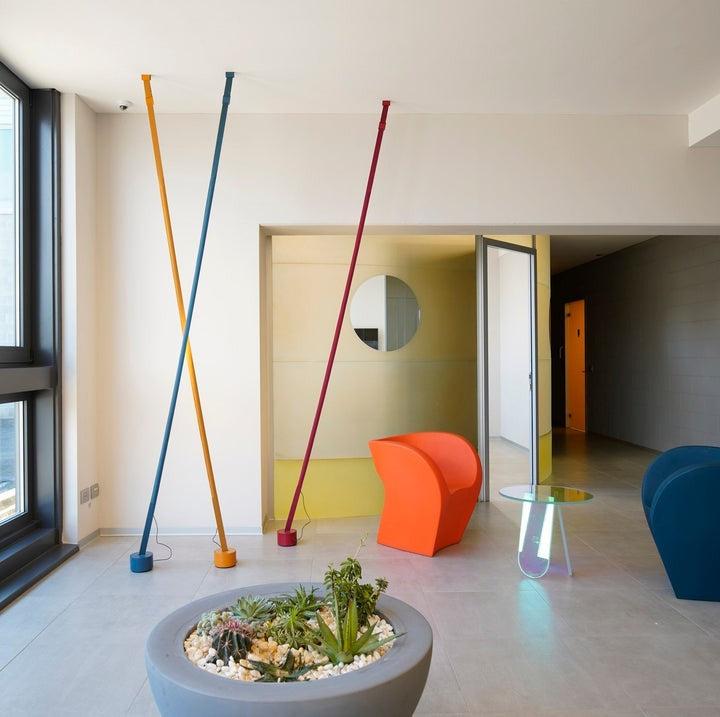 Adjustable LED Floor Lamp with Flexible Light Strip