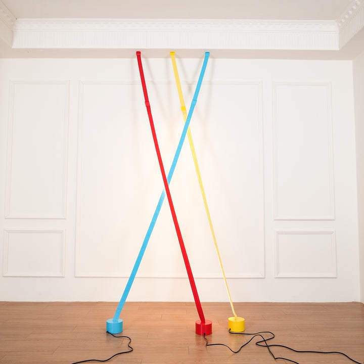 Adjustable LED Floor Lamp with Flexible Light Strip