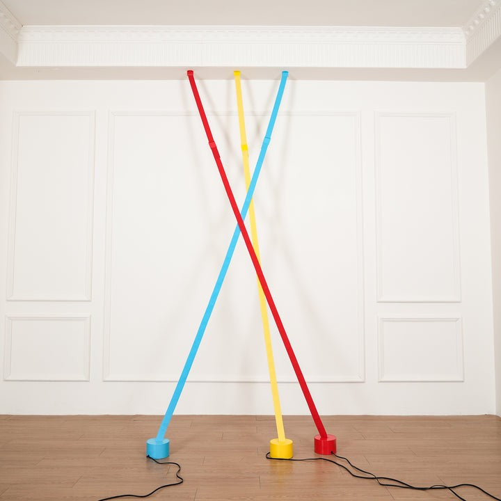Adjustable LED Floor Lamp with Flexible Light Strip