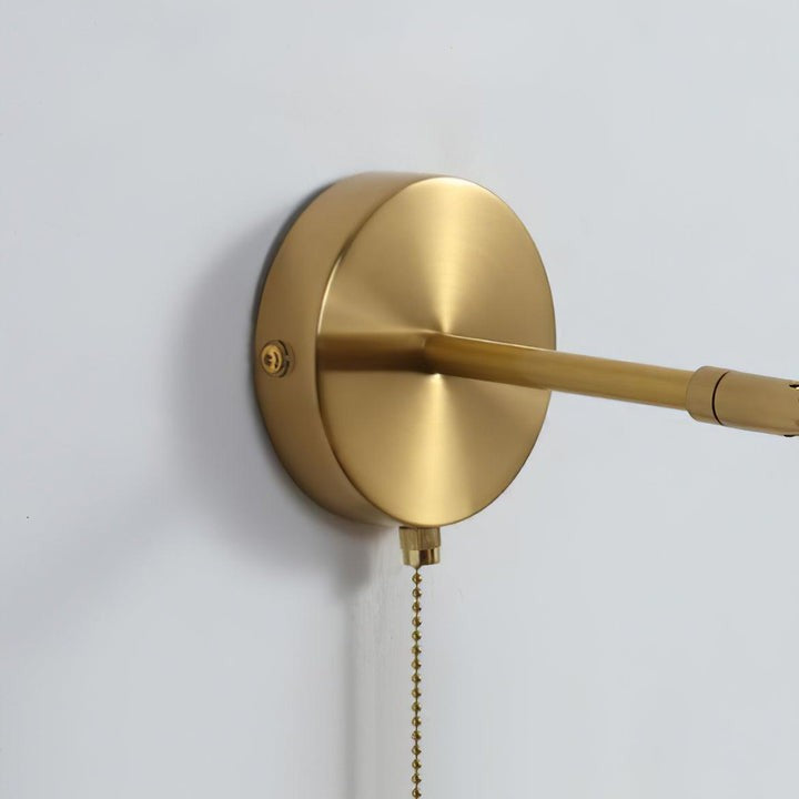 Adjustable Lotus Flower Wall Light Fixture