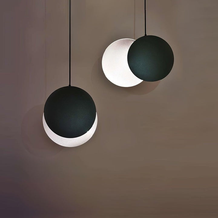 Adjustable Lunar Eclipse LED Pendant Lamp