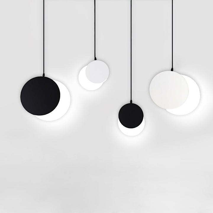 Adjustable Lunar Eclipse LED Pendant Lamp