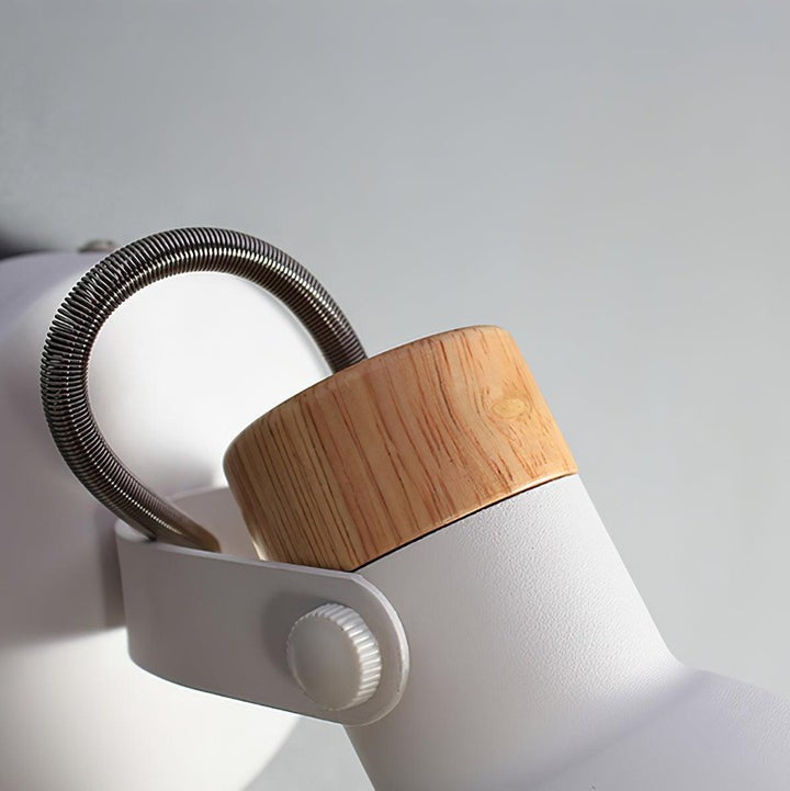 Adjustable Metal Wall Sconce with 180° Rotation & Pull Cord Switch