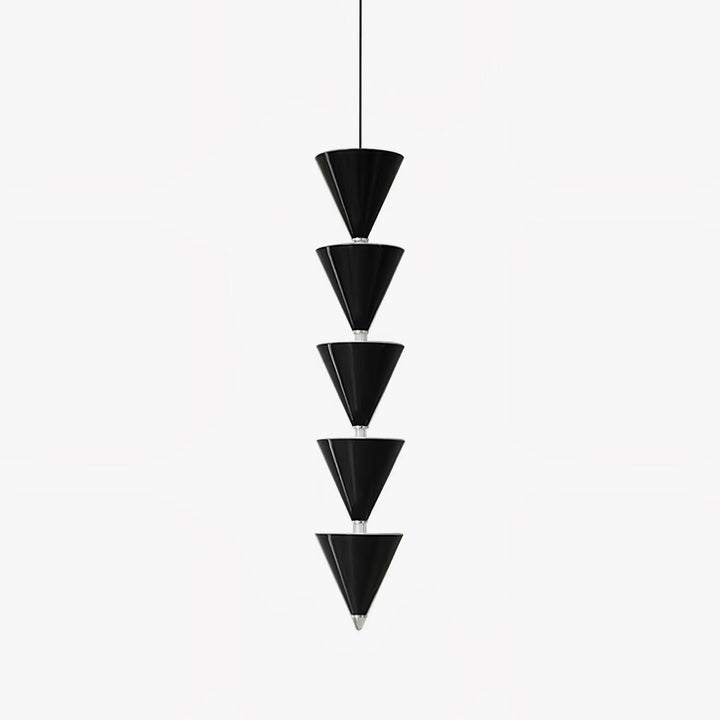 Adjustable Multi-Head LED Cone Pendant Light