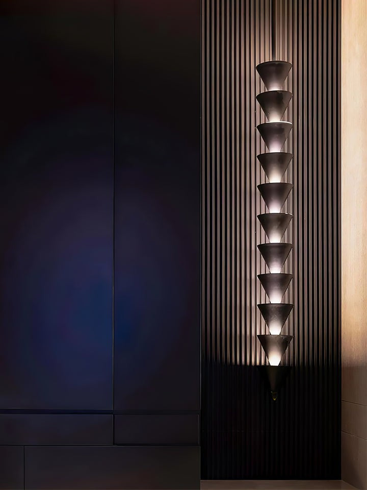 Adjustable Multi-Head LED Cone Pendant Light