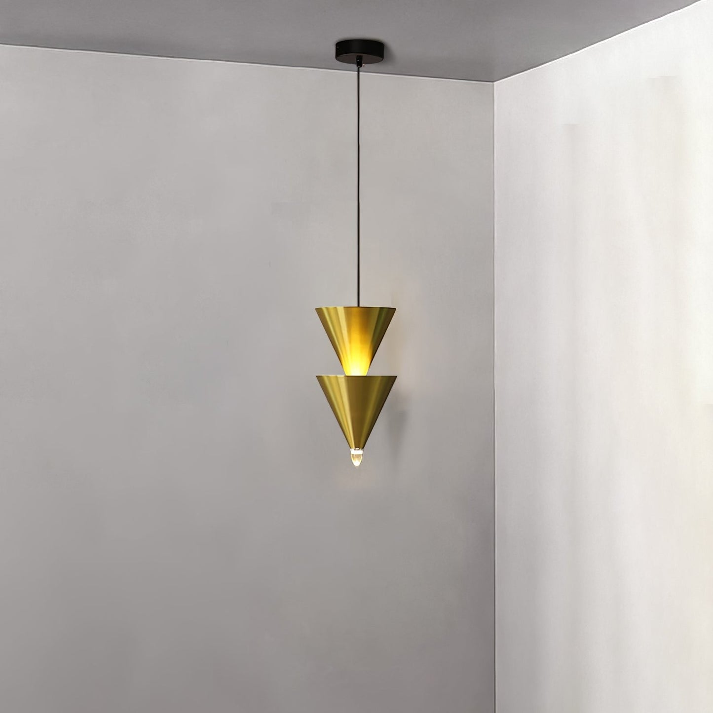 Adjustable Multi-Head LED Cone Pendant Light