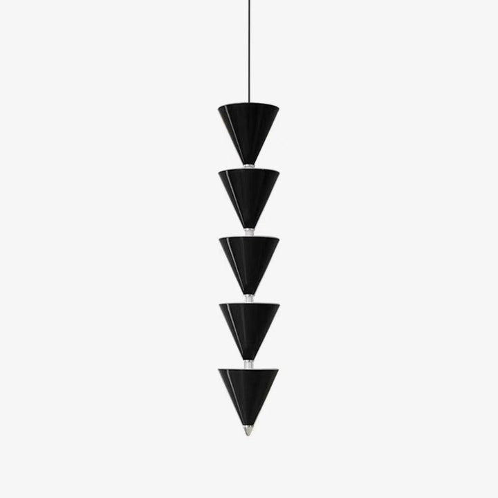 Adjustable Multi-Head LED Cone Pendant Light