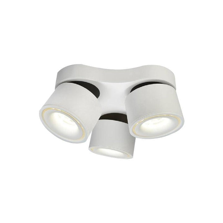 Adjustable Triple-Head Rotating LED Ceiling Spotlight