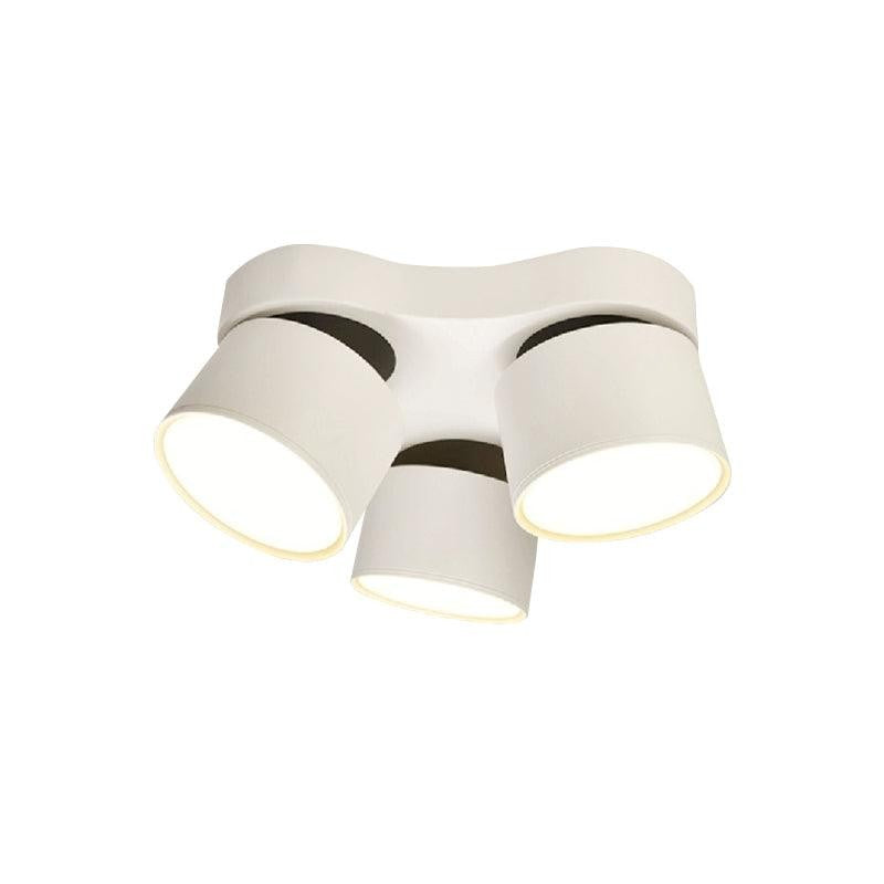 Adjustable Triple-Head Rotating LED Ceiling Spotlight